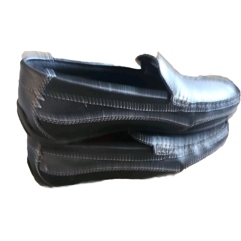 Tommy Hilfiger TM Dathan  Mens Loafers Black Slip On Driving Shoes Size 9.5 Mens - Picture 2 of 3